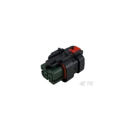 Te Connectivity AS 16  4P PLUG ASSY  RD  KEY 4 776524-4